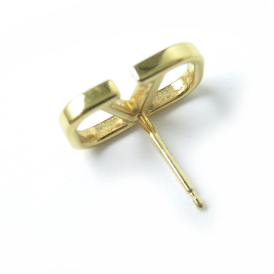 Valentino Garavani Pierce ZW2J0G76MET brass gold Women Used Authentic