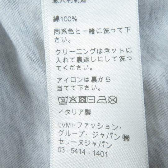 CELINE Short sleeve T-shirt 2X764501F Main: 100% cotton gray Women XS Used Authentic