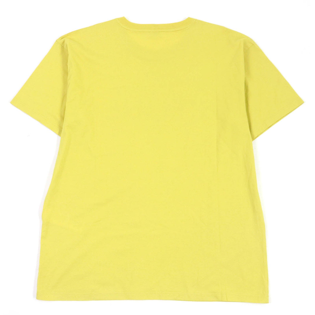 CELINE Short sleeve T-shirt 2X681501X Main: 100% cotton yellow mens M Used Authentic