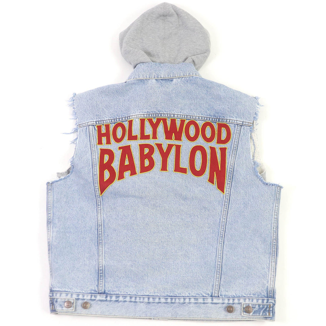 GUCCI Denim Jacket 697042 Main: 100% cotton, Part: 100% polyester Indigo blue mens 46 Used Authentic
