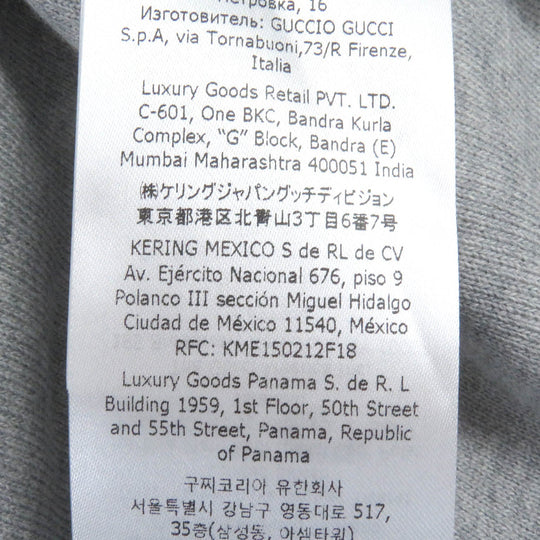 GUCCI Denim Jacket 697042 Main: 100% cotton, Part: 100% polyester Indigo blue mens 46 Used Authentic
