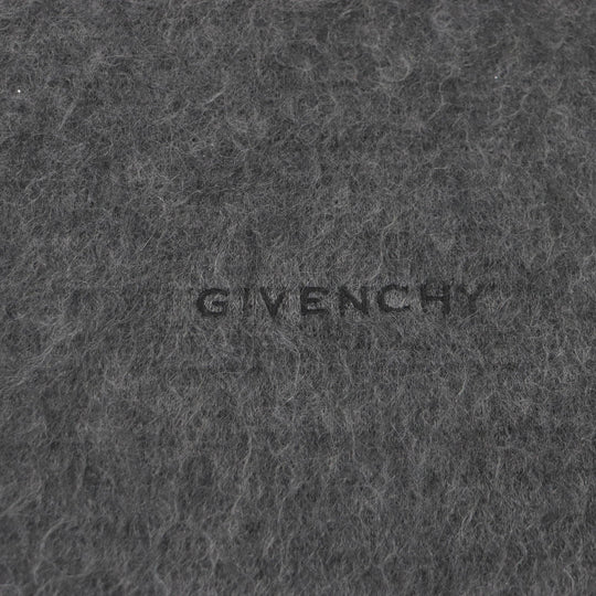 GIVENCHY knit BM90H04Y9D Main: 33% mohair, 33% wool, 27% nylon, 7% rayon gray mens S Used Authentic