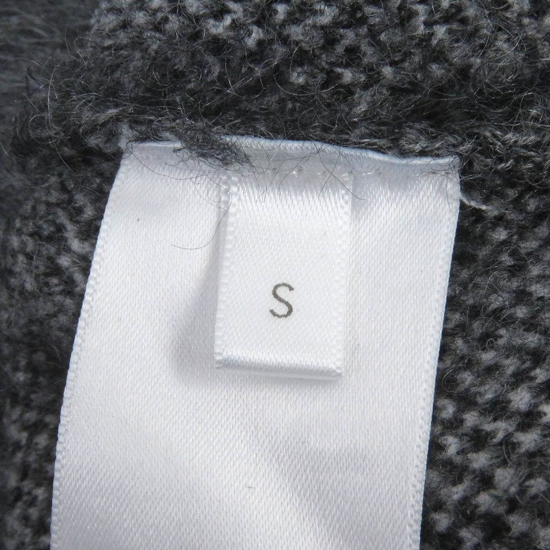 GIVENCHY knit BM90H04Y9D Main: 33% mohair, 33% wool, 27% nylon, 7% rayon gray mens S Used Authentic