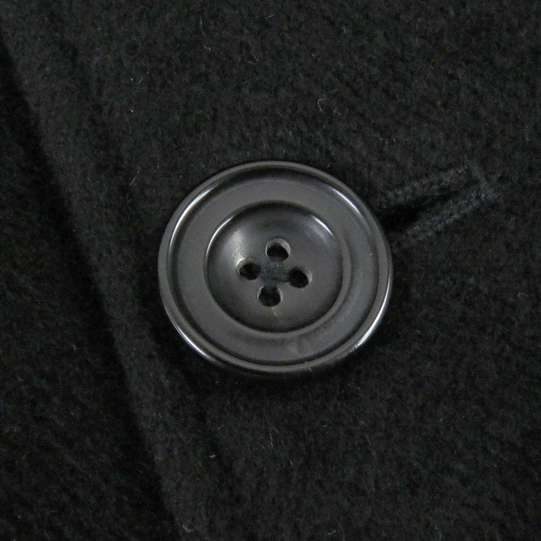 ARMANI COLLEZIONI Chester coat Angora black mens 48 Used Authentic