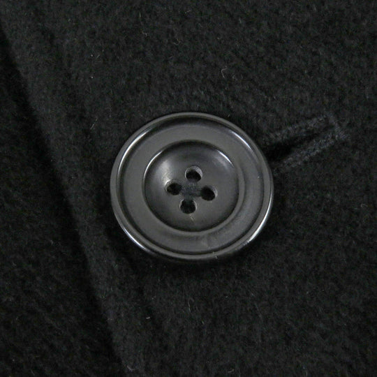 ARMANI COLLEZIONI Chester coat Angora black mens 48 Used Authentic