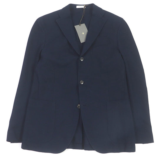 BOGLIOLI tailored jacket Outer: 100% cotton, Lining: 69% acetate, Lining: 31% cupra, Part: 100% cupra Navy mens 50 Used Authentic