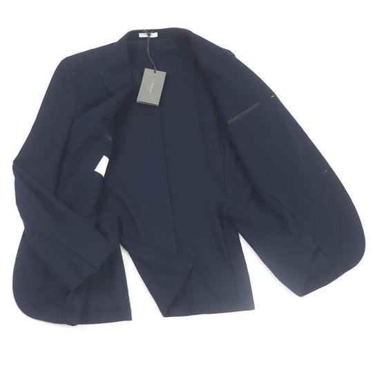 BOGLIOLI tailored jacket Outer: 100% cotton, Lining: 69% acetate, Lining: 31% cupra, Part: 100% cupra Navy mens 50 Used Authentic