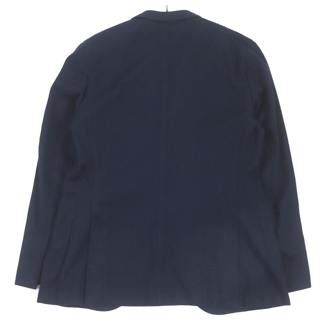 BOGLIOLI tailored jacket Outer: 100% cotton, Lining: 69% acetate, Lining: 31% cupra, Part: 100% cupra Navy mens 50 Used Authentic