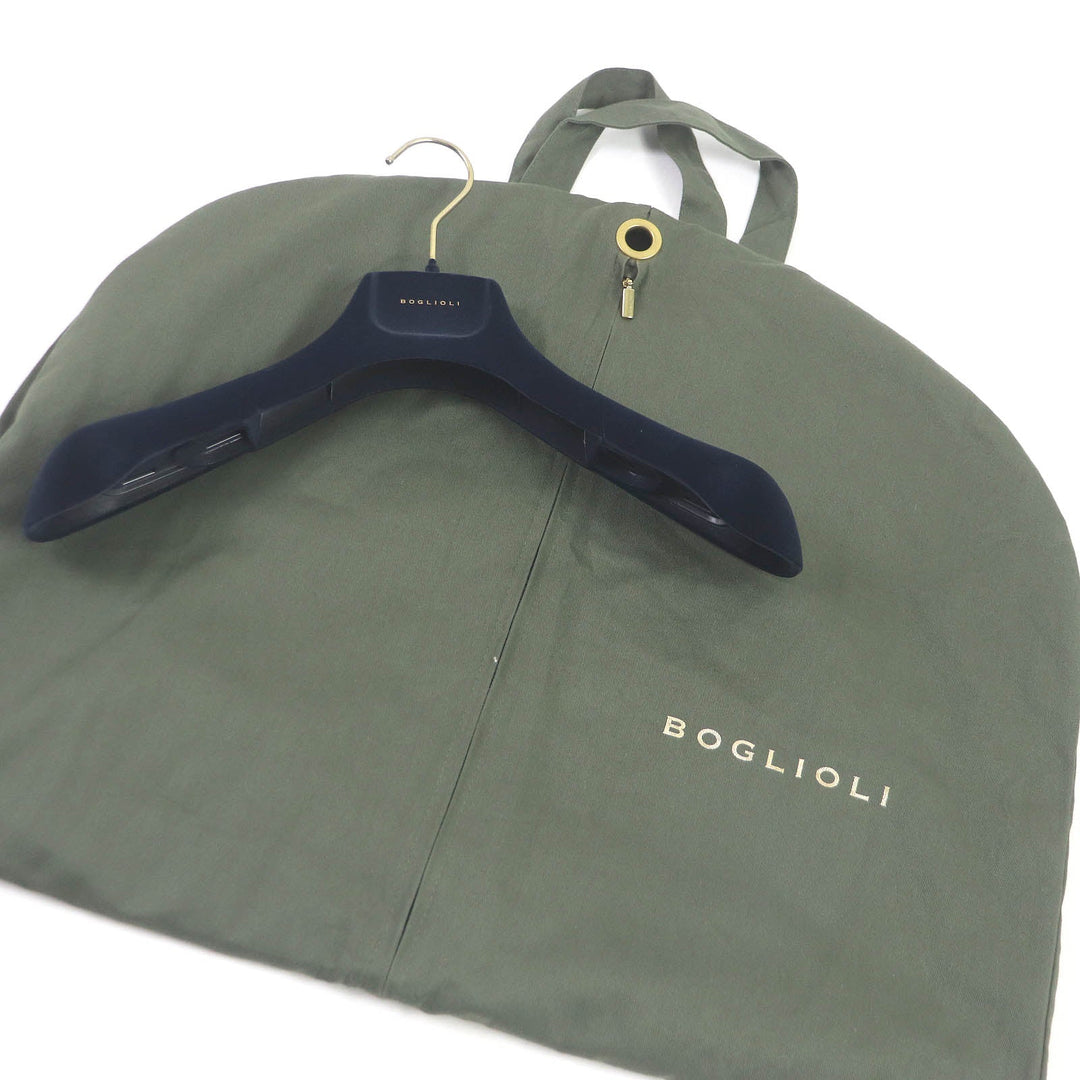 BOGLIOLI tailored jacket Outer: 100% cotton, Lining: 69% acetate, Lining: 31% cupra, Part: 100% cupra Navy mens 50 Used Authentic