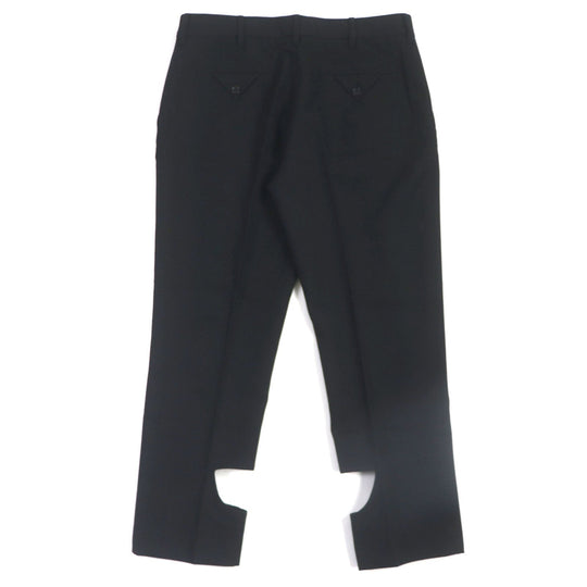 BURBERRY slacks 8048493 Outer: 100% wool, Lining: 100% cupra black mens 42 Used Authentic