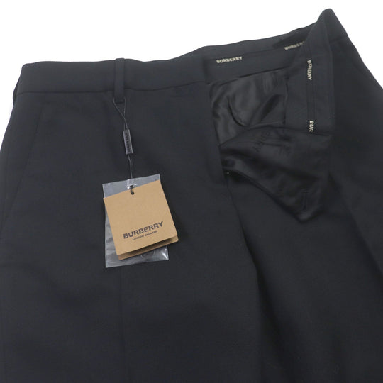 BURBERRY slacks 8048493 Outer: 100% wool, Lining: 100% cupra black mens 42 Used Authentic