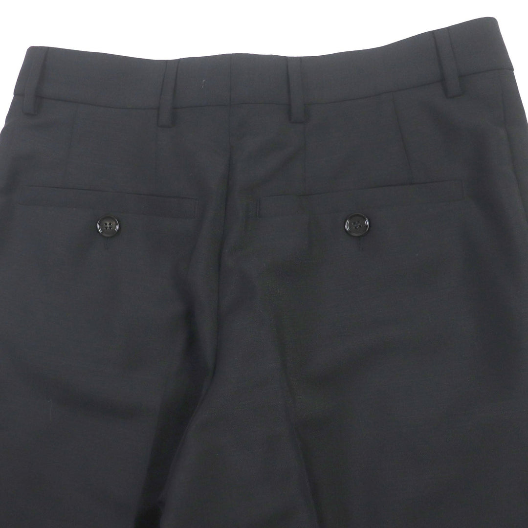 BURBERRY slacks 8038478 Outer: 60% mohair, Outer: 40% wool, Lining: 100% viscose black mens 46 Used Authentic