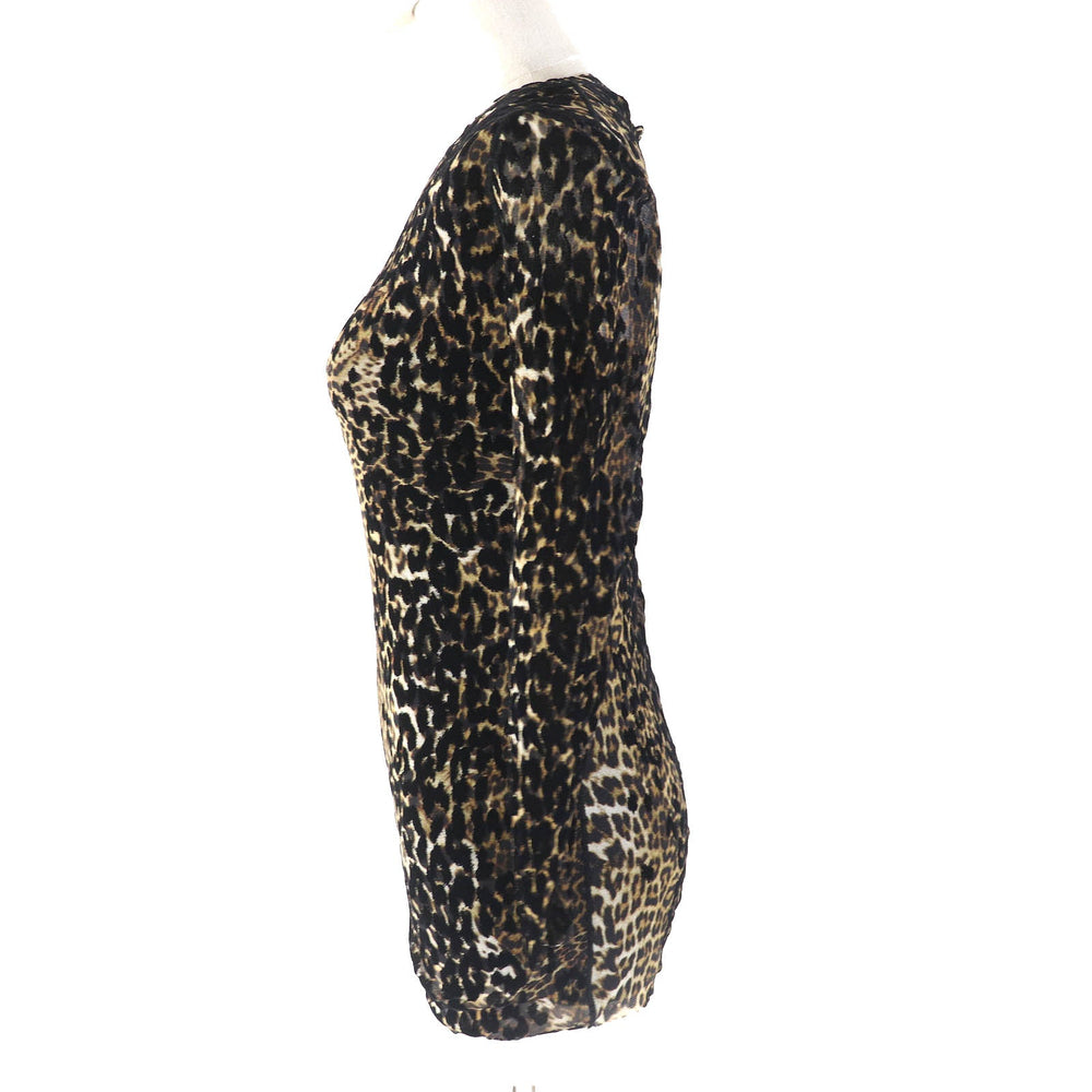 JEAN-PAUL GAULTIER Cut Outer: 100% nylon, Lining: 100% nylon Brown type Black Women S Used Authentic