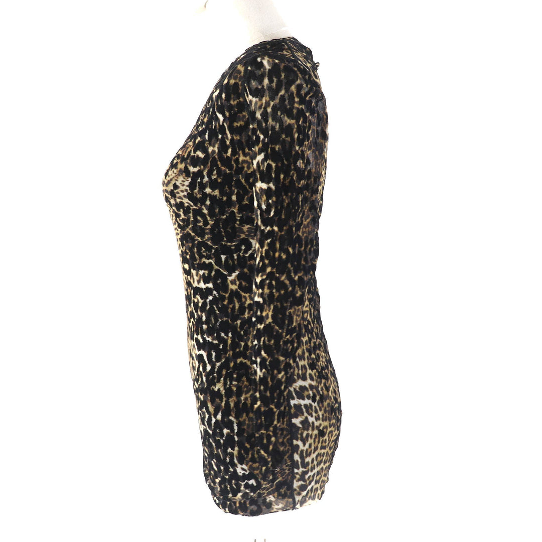 JEAN-PAUL GAULTIER Cut Outer: 100% nylon, Lining: 100% nylon Brown type Black Women S Used Authentic