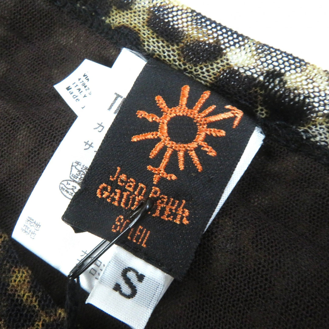 JEAN-PAUL GAULTIER Cut Outer: 100% nylon, Lining: 100% nylon Brown type Black Women S Used Authentic