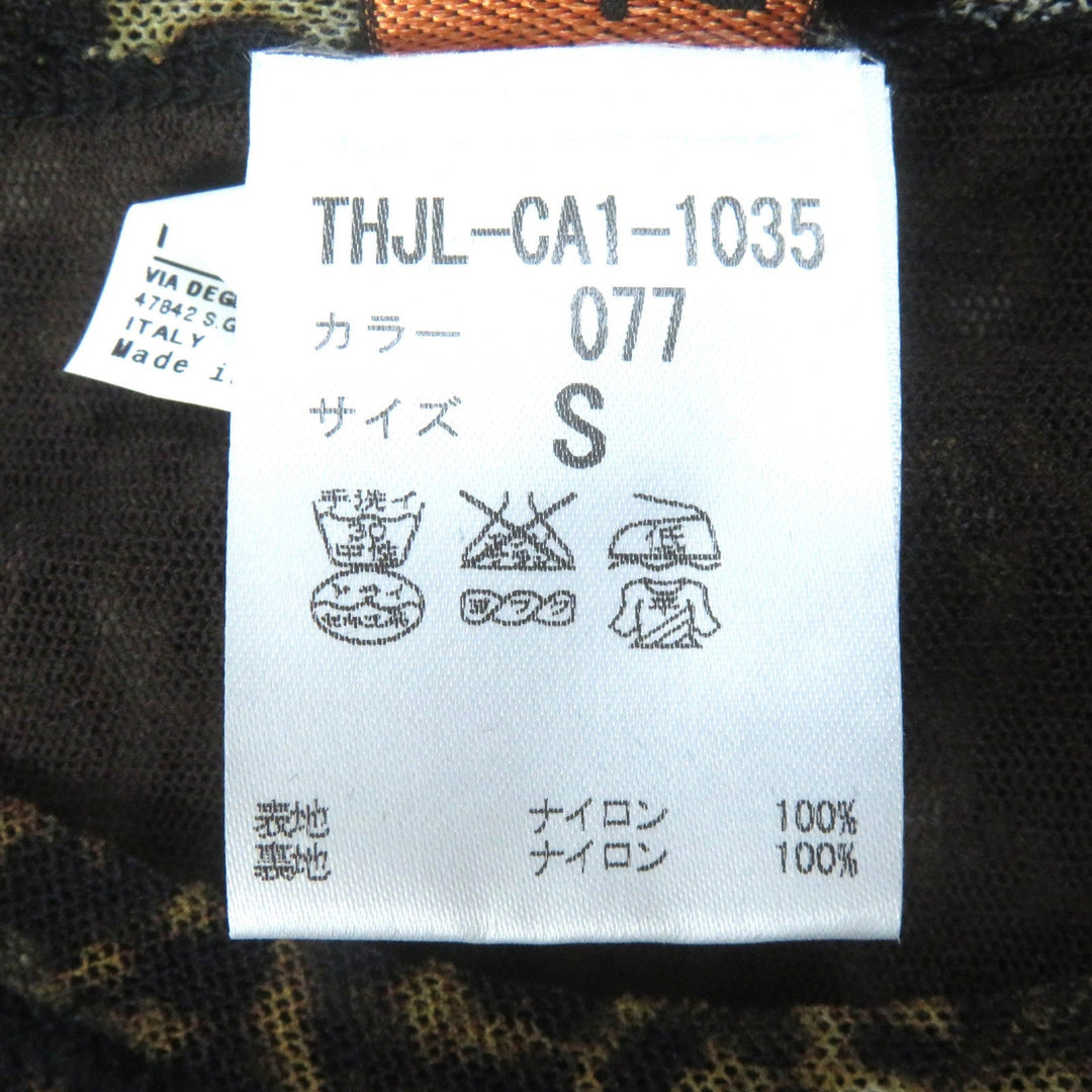 JEAN-PAUL GAULTIER Cut Outer: 100% nylon, Lining: 100% nylon Brown type Black Women S Used Authentic
