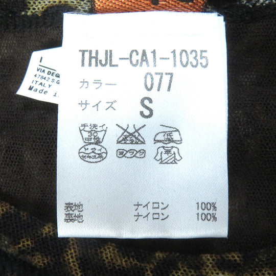 JEAN-PAUL GAULTIER Cut Outer: 100% nylon, Lining: 100% nylon Brown type Black Women S Used Authentic