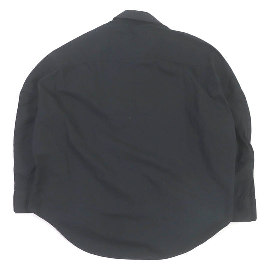 MONCLER Swing top Main: 100% cotton black SHIRT mens 38 Used Authentic