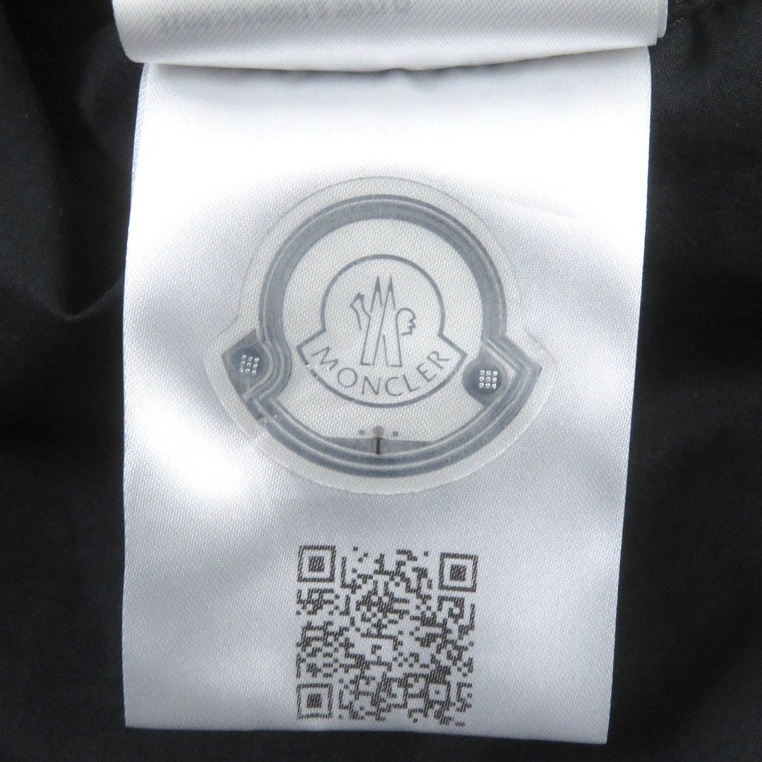 MONCLER Swing top Main: 100% cotton black SHIRT mens 38 Used Authentic