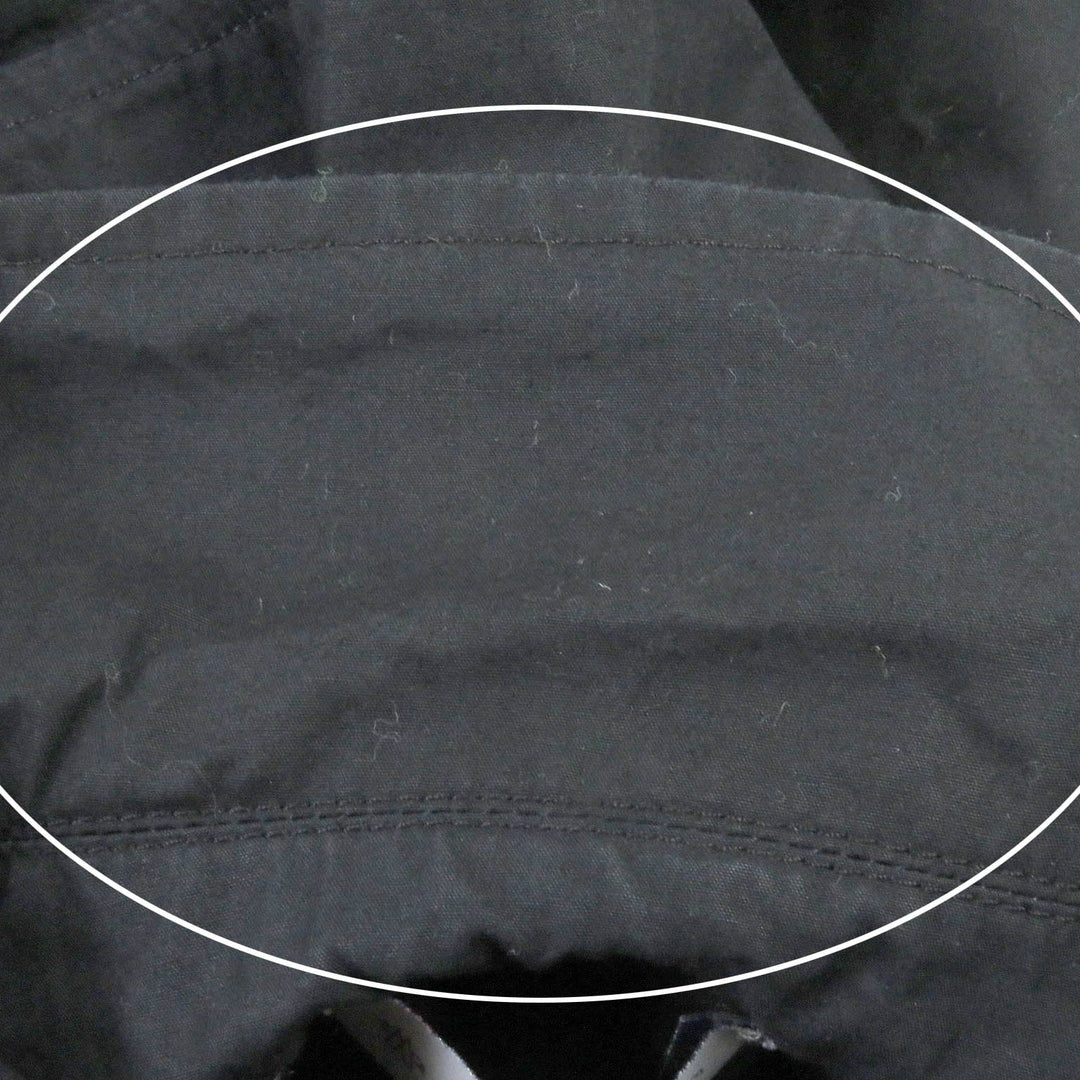 MONCLER Swing top Main: 100% cotton black SHIRT mens 38 Used Authentic