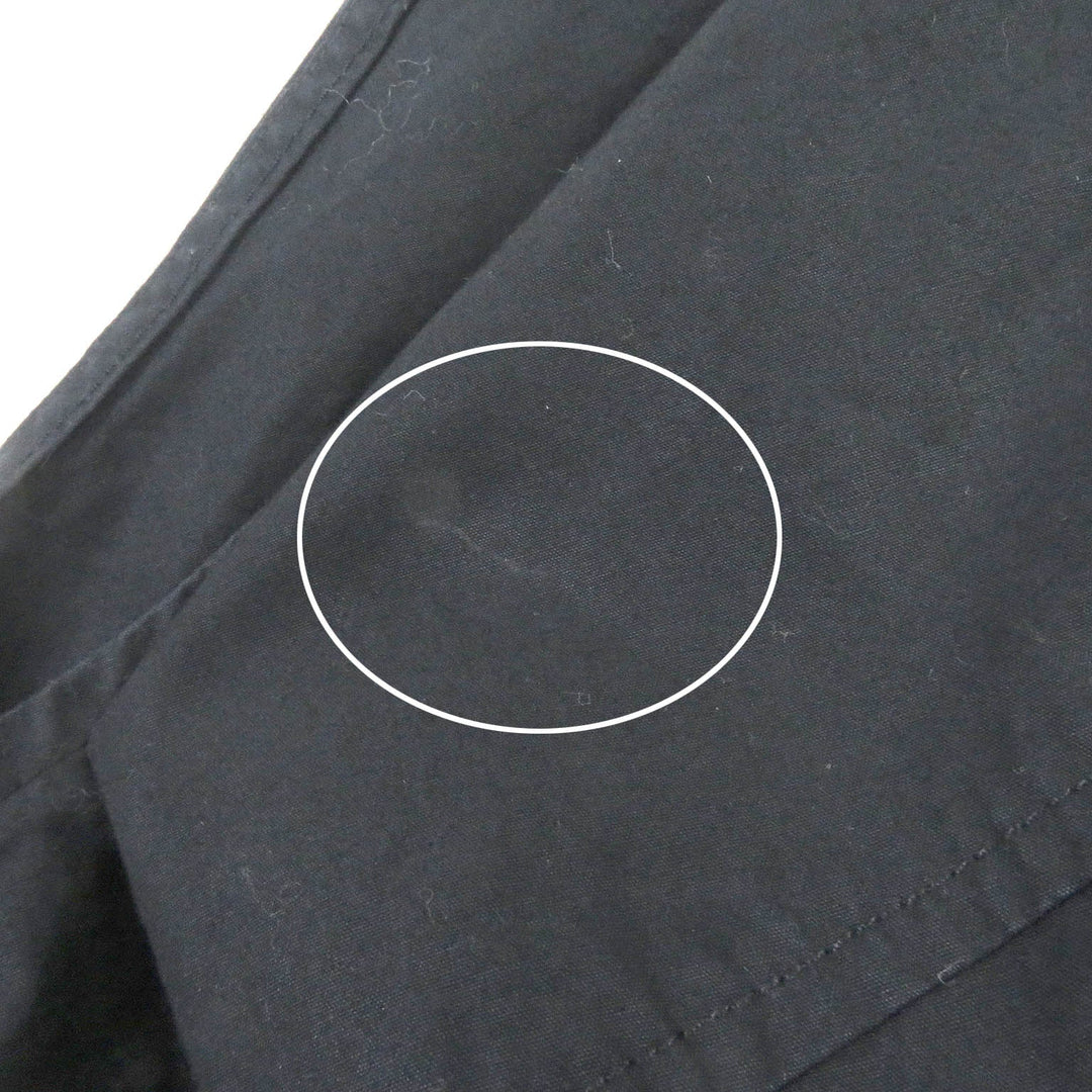 MONCLER Swing top Main: 100% cotton black SHIRT mens 38 Used Authentic