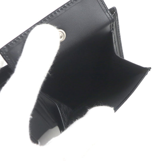Dunhill Bifold Wallet L2G332A Main: Leather black Micro D-EIGHT mens Used Authentic
