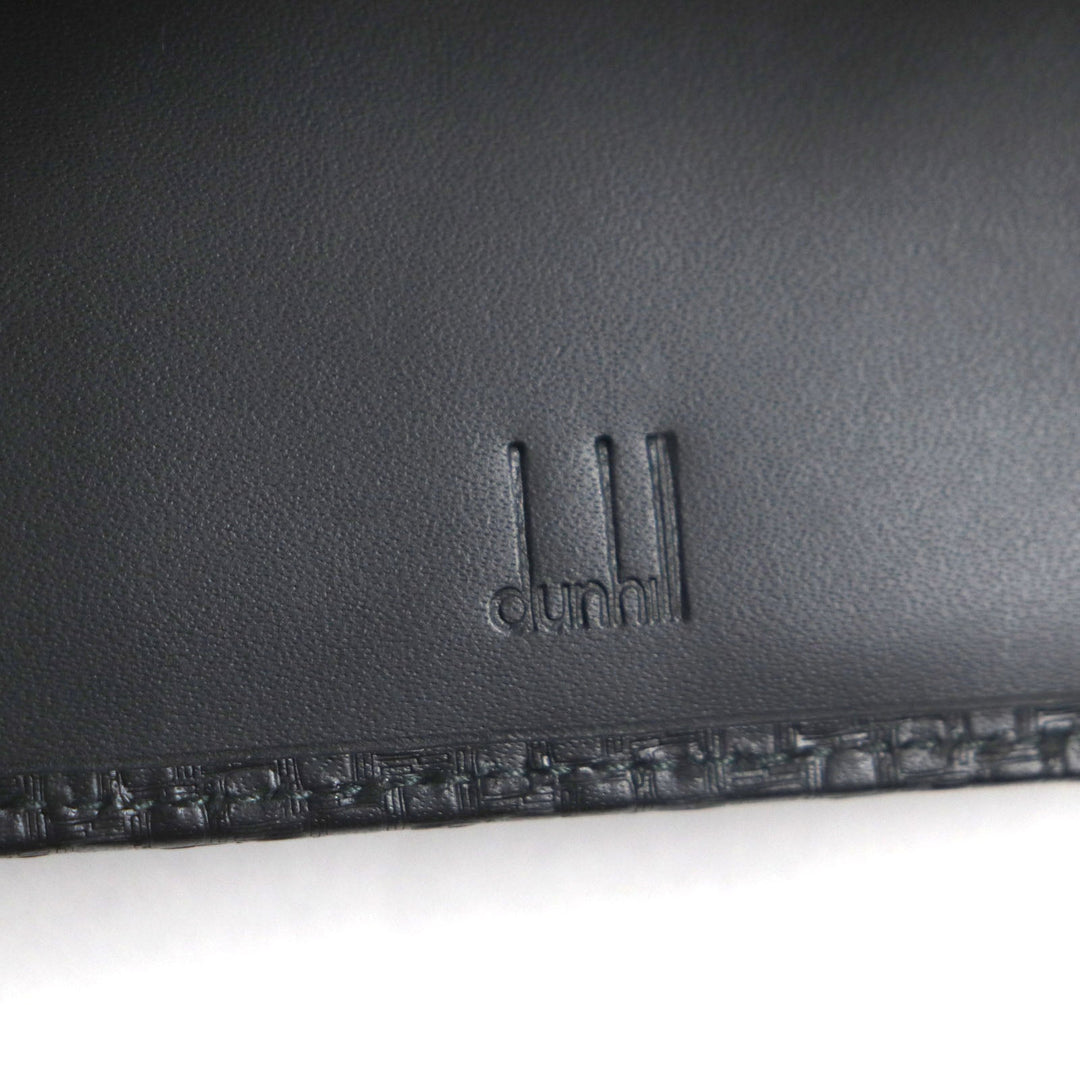 Dunhill Bifold Wallet L2G332A Main: Leather black Micro D-EIGHT mens Used Authentic