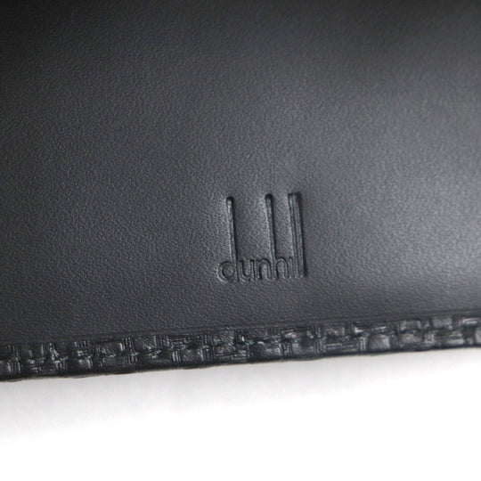 Dunhill Bifold Wallet L2G332A Main: Leather black Micro D-EIGHT mens Used Authentic