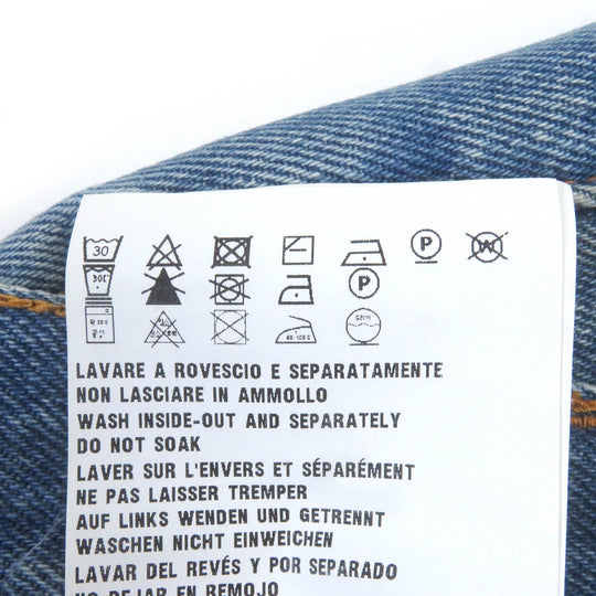 PRADA Shorts GEP350 Main: 100% cotton Indigo blue mens 33 Used Authentic