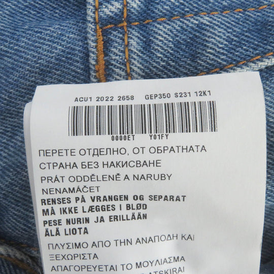 PRADA Shorts GEP350 Main: 100% cotton Indigo blue mens 33 Used Authentic