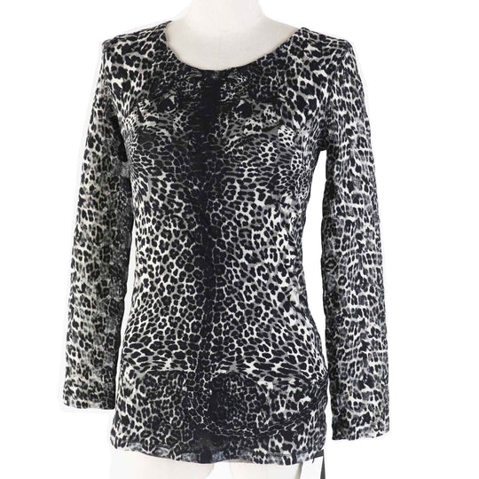JEAN-PAUL GAULTIER Cut Outer: 100% nylon, Lining: 100% nylon Black White Women S Used Authentic