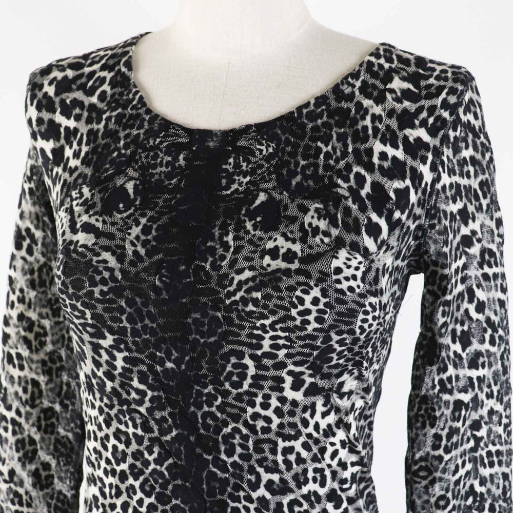 JEAN-PAUL GAULTIER Cut Outer: 100% nylon, Lining: 100% nylon Black White Women S Used Authentic