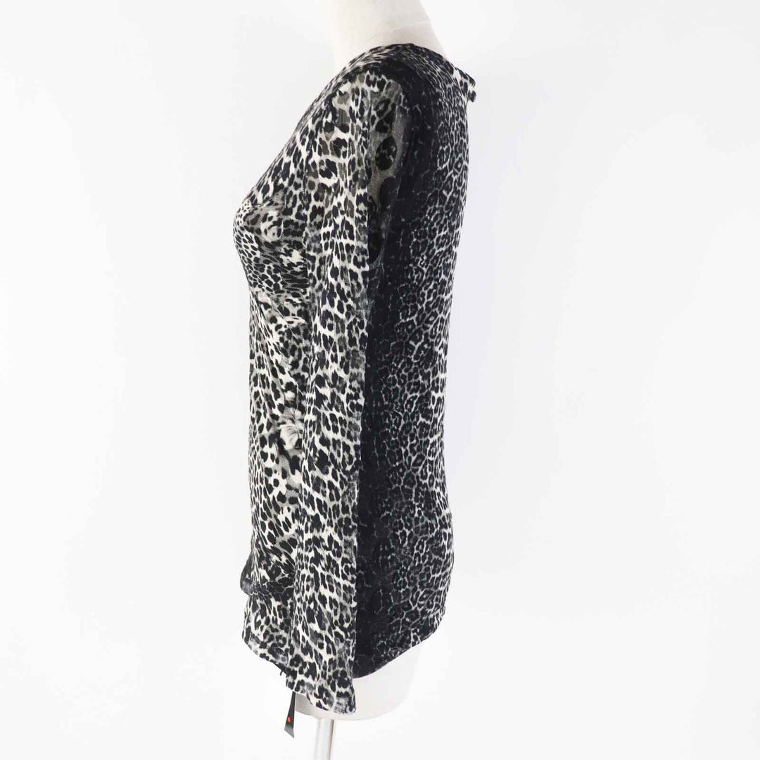 JEAN-PAUL GAULTIER Cut Outer: 100% nylon, Lining: 100% nylon Black White Women S Used Authentic