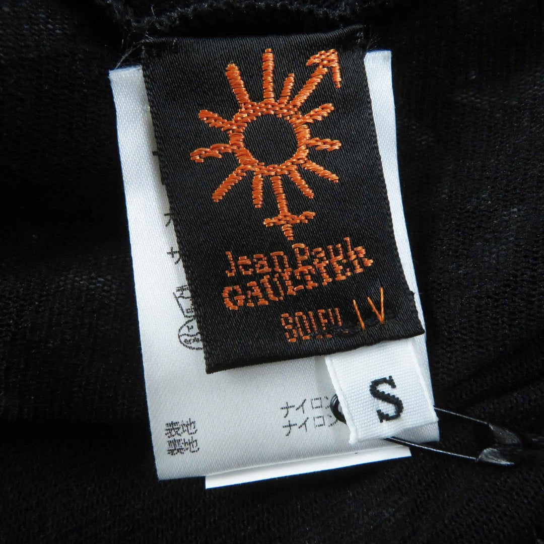 JEAN-PAUL GAULTIER Cut Outer: 100% nylon, Lining: 100% nylon Black White Women S Used Authentic