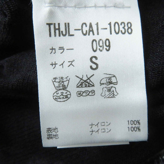 JEAN-PAUL GAULTIER Cut Outer: 100% nylon, Lining: 100% nylon Black White Women S Used Authentic