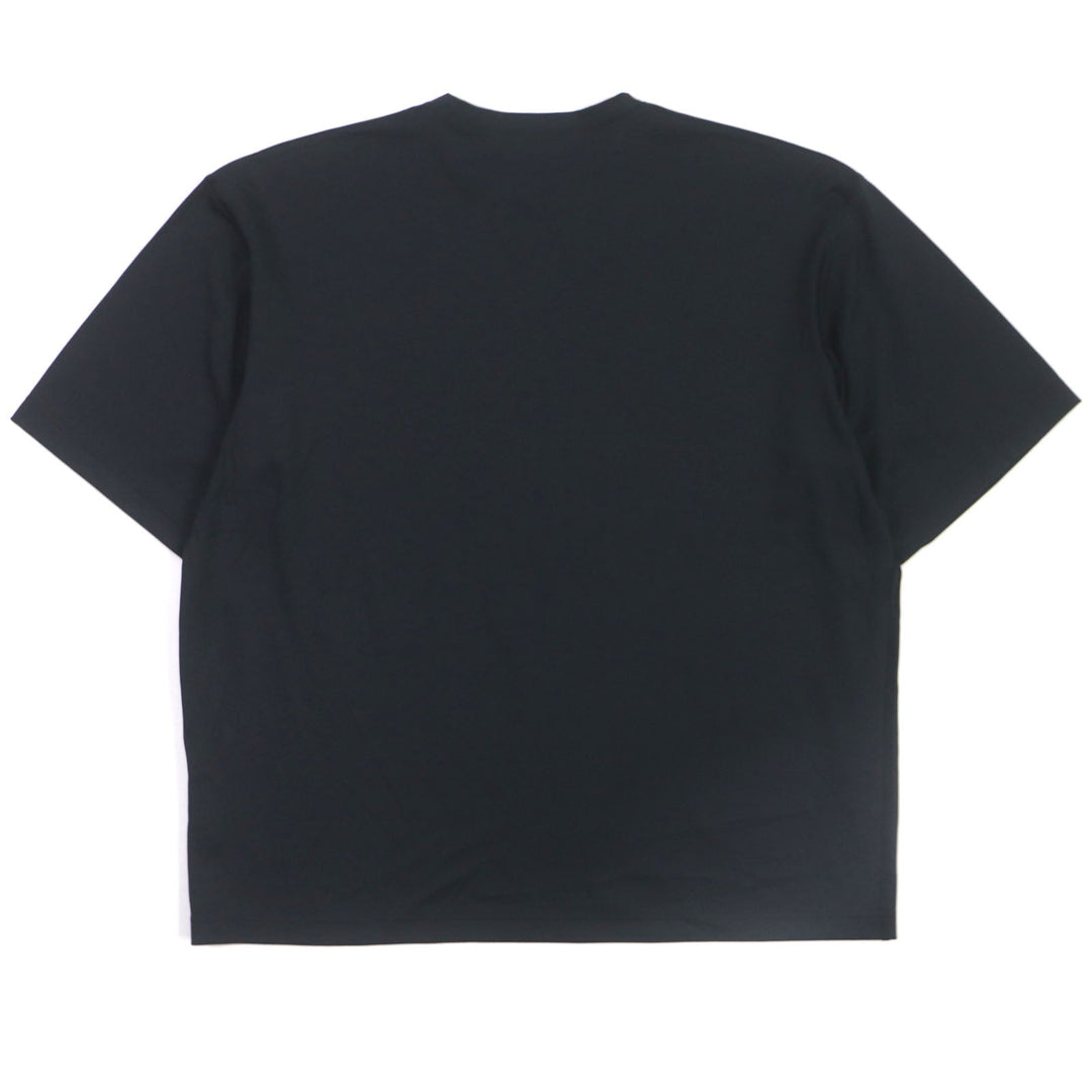 JIL SANDER+  Short sleeve T-shirt J47GC0023 Main: 91% polyester, Main: 9% polyurethane black mens M Used Authentic
