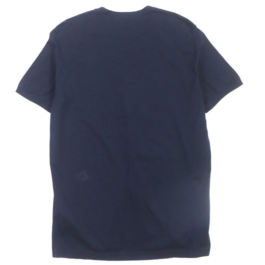 DSQUARED2 Short sleeve T-shirt S74GD0759 Outer material: 100% cotton Navy mens L Used Authentic