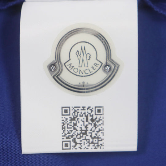MONCLER Short sleeve T-shirt Main: 100% cotton blue mens L Used Authentic