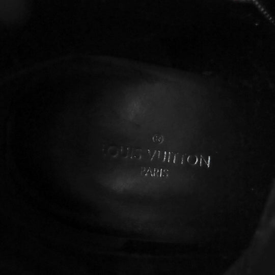 LOUIS VUITTON Ankle boots Main: Monogram canvas, Part: Patent leather Brown black Star Trail Line Women 35 Used Authentic