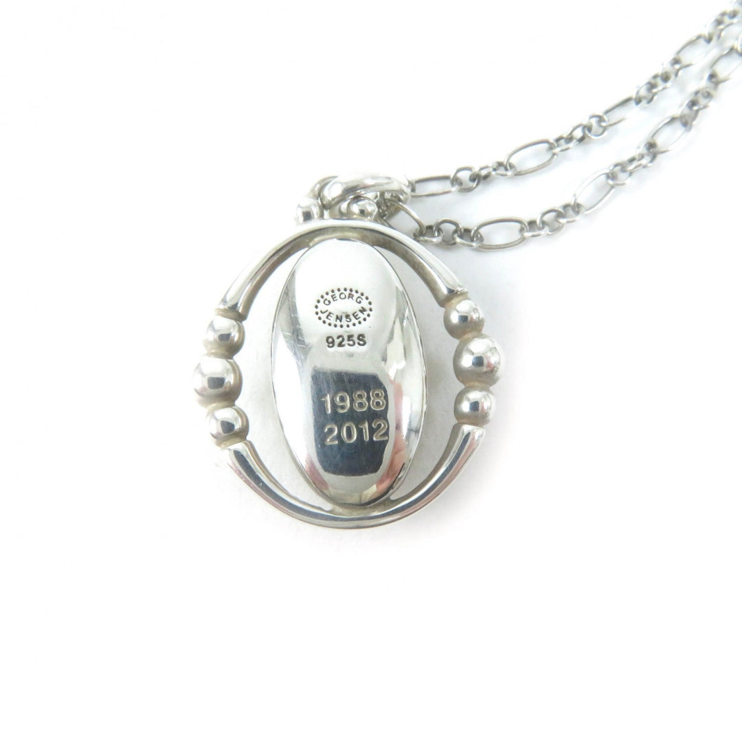 Georg Jensen Necklace Main: SV925, Part: Yellow Agate Yellow silver 1988 2012 Year Necklace Women Used Authentic