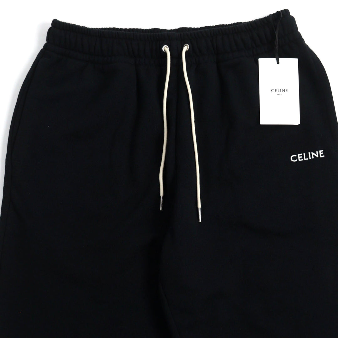 CELINE Pants 2Z062670Q Main: 100% cotton black mens L Used Authentic