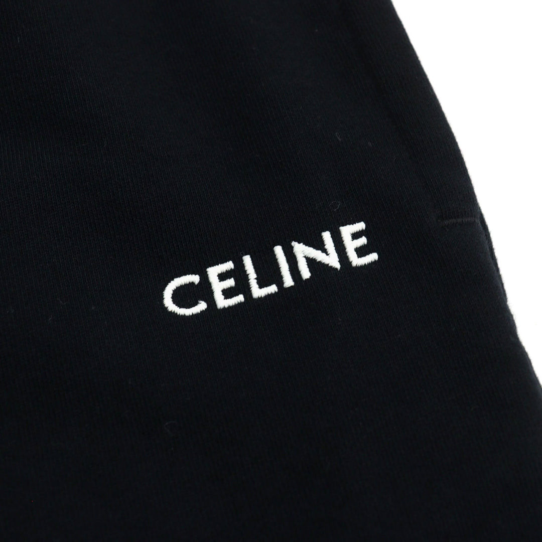 CELINE Pants 2Z062670Q Main: 100% cotton black mens L Used Authentic