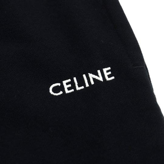 CELINE Pants 2Z062670Q Main: 100% cotton black mens L Used Authentic