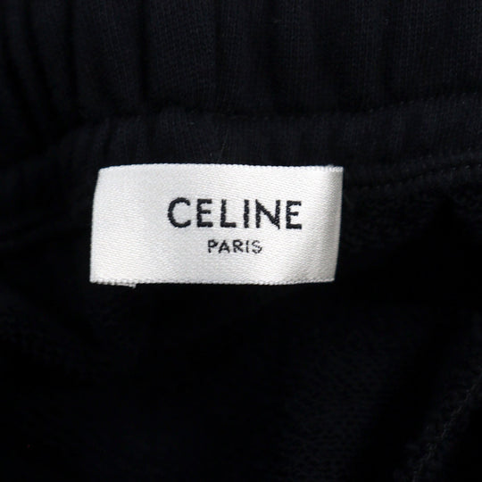 CELINE Pants 2Z062670Q Main: 100% cotton black mens L Used Authentic