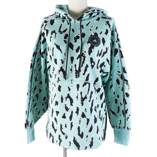 adidas by Stella McCartney Hoodie HA8909 cotton Mint aSMC AOP PO HOODIE Women S Used Authentic