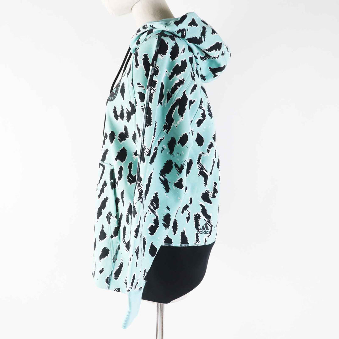 adidas by Stella McCartney Hoodie HA8909 cotton Mint aSMC AOP PO HOODIE Women S Used Authentic
