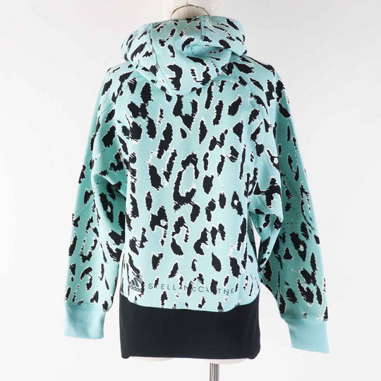 adidas by Stella McCartney Hoodie HA8909 cotton Mint aSMC AOP PO HOODIE Women S Used Authentic