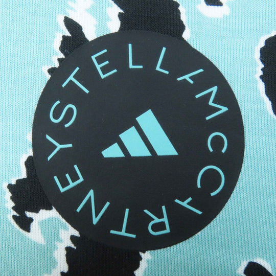 adidas by Stella McCartney Hoodie HA8909 cotton Mint aSMC AOP PO HOODIE Women S Used Authentic