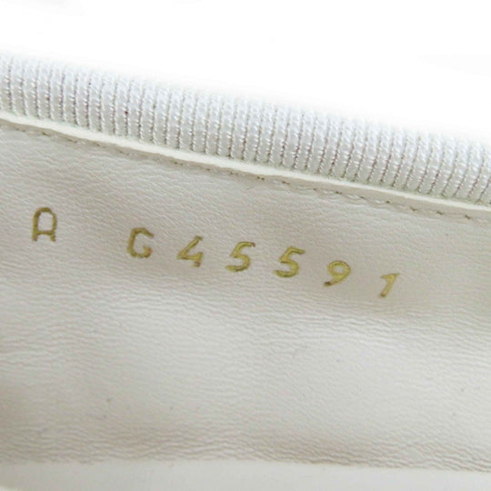 CHANEL Ballet shoes 24P G45591 Main: Lambskin Black white red ballerina Women 36 Used Authentic
