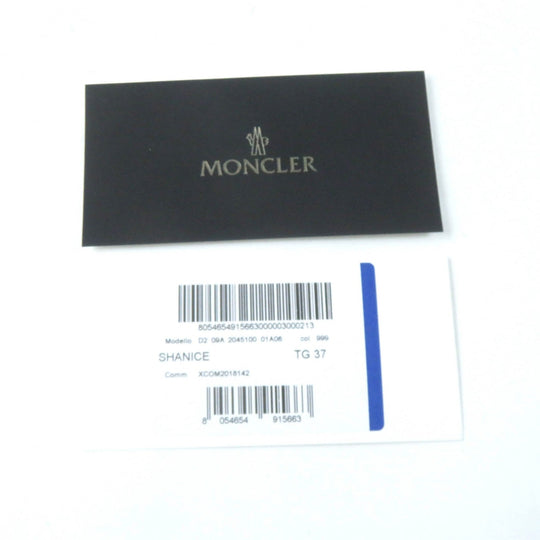 MONCLER short boots Main: Leather black SHANICE Women 37 Used Authentic